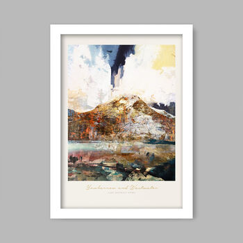 Yewbarrow And Wastwater Lake District Views Poster Print, 2 of 4