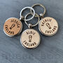 Personalised England World Cup Football Keyring, thumbnail 4 of 7