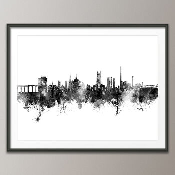Huddersfield Skyline Cityscape Art Print, 3 of 7