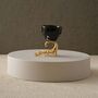Black Marble Mini Bowl With Gold Scorpion Stand, thumbnail 1 of 2