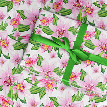 Orchid Wrapping Paper, 2 of 3