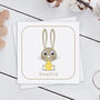 Personalised New Baby Bunny Card, thumbnail 2 of 5