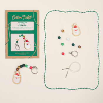 Make Your Own Santa Claus Keyring, 4 of 5