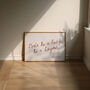 Don't Be A Lady, Be A Legend Wall Art Print, thumbnail 7 of 9