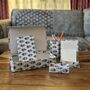 Stationery Gift Set | Keepsake Box | Blockprint Cotton, thumbnail 7 of 12