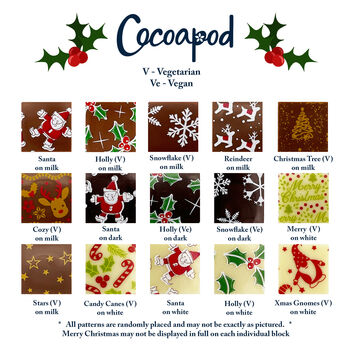 Merry Xmas Christmas Chocolates, 3 of 9