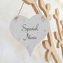 Special Niece Wooden Heart Hanging Sign, thumbnail 1 of 3