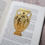 Greek Vase Brass Bookmark, thumbnail 4 of 8