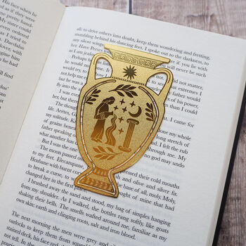 Greek Vase Brass Bookmark, 4 of 8
