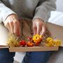 Wildflower Autumnal Cut Dried Flowers Letterbox Gift, thumbnail 1 of 10