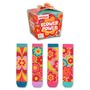 United Oddsocks Flower Power Ladies Gift Set, thumbnail 1 of 8