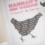 Personalised Hen Party Print, thumbnail 5 of 6