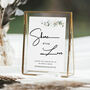 Share The Love Social Media Wedding Sign, thumbnail 1 of 4