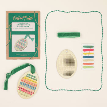 Make Your Own Stitched Egg Decoration, 3 of 8