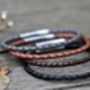 Metro Northcote Leather Bracelet, thumbnail 8 of 8