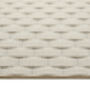 My Mat Sculptured Washable Basketweave Ivory, thumbnail 3 of 7