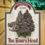 Boars Head Personalised Home Pub Sign Man Cave Sign, thumbnail 1 of 8