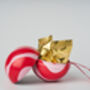 Duo Of Baubles In Swedish Design Filled With Chocolate Truffles, thumbnail 2 of 12