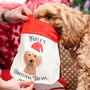 Personalised Dog Christmas Gift Bag, thumbnail 10 of 10