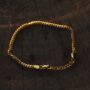 Gold Plated Miami Cuban Bracelet Chain For Men, thumbnail 5 of 6