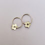 Floral Hoop Earrings, thumbnail 5 of 6