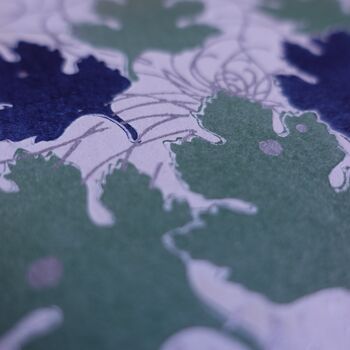 Silver Leaf Art Print, 5 of 11
