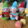 Angels And Elves Christmas Minis Knitting Pattern, thumbnail 2 of 4