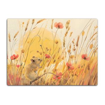 Meadow Mouse Textured Glass Chopping Boards, 8 of 8