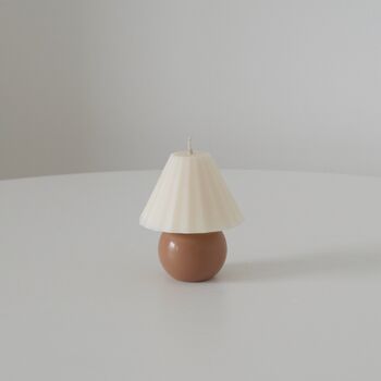 Neutral Vintage Lamp Candle, 6 of 8