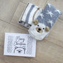 Personalised Cosy Bear Sock Gift Box, thumbnail 3 of 5