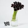 Ebony Black Calla Lily Fresh Flower Bouquet, thumbnail 2 of 2