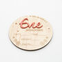 Personalised Baby Name And Stats Announcement Plaque, thumbnail 8 of 12