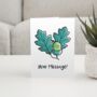 Cute Personalised Acorn Greeting Card, thumbnail 1 of 2