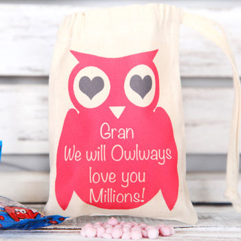 Personalised Owl Love You Millions Bag, 3 of 4