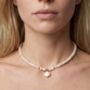 Shinju Pearl And Shell Necklace, thumbnail 4 of 4