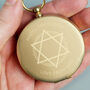 Personalised Bar And Bat Mitzvah Keepsake Compass, thumbnail 2 of 7