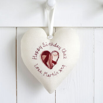 Personalised 16th Birthday Hanging Heart Gift For Girl, 10 of 12