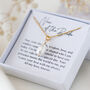 Nan Of The Bride Pearl Necklace – Wedding Gift For Nan, Freshwater Pearl Jewellery, Present From Granddaughter, thumbnail 8 of 12