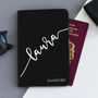 Personalised Handwriting Passport Cover, thumbnail 2 of 5