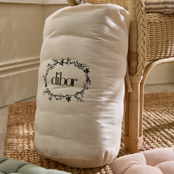 Botanical Leaves Padded Bench Cushion, 5 of 5