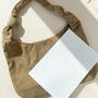 Slouchy Thin Corduroy Shoulder Bag, thumbnail 3 of 10