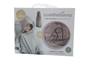 Personalised Bunny Bamboo Soft Hooded Towel, 10 of 10