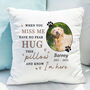 Personalised Dog Memorial Pet Photo Cushion, thumbnail 1 of 2