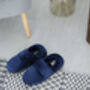 Snugtoes Mens Heated Slippers Navy, thumbnail 3 of 7