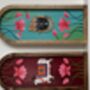 Handpainted Pichwai Wall Plates, Set Of Two, thumbnail 1 of 12