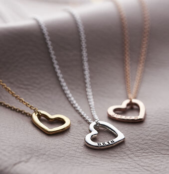 Personalised Mini Message Heart Necklace, 6 of 12