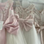 Maryanne Blush + White ~ Flower Girl Dress, thumbnail 12 of 12