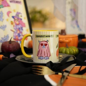 Halloween Dog Mug – Cute Spooky Pup Design, 9 of 10