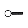 'Ride Safe' Long Black Metal Keyring | Key Accessory | Father's Day, thumbnail 2 of 2