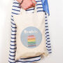 Rainbow Cake Personalised Party Bag, thumbnail 2 of 2